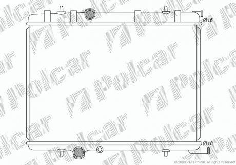 Радиаторы охлаждения Polcar 579008-2
