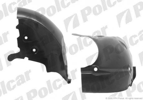 Подкрылок Polcar 6007FL-4 (фото 1)