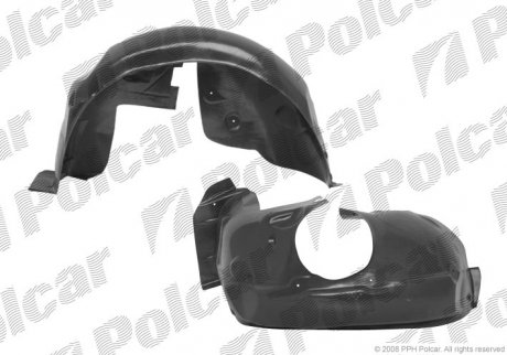 Подкрылок Polcar 6007FP-1