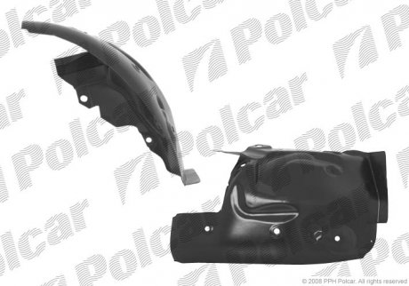 Подкрылок Polcar 6012FL-2 (фото 1)