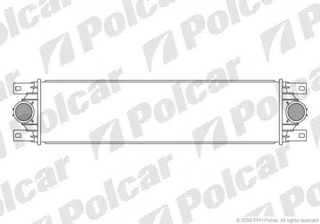 Радиаторы воздуха (Интеркулеры) Polcar 6042J81X (фото 1)