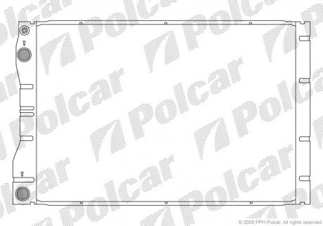 Радіатори охолодження Polcar 6051081X