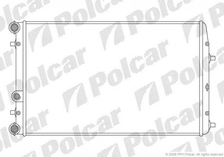 Радиаторы охлаждения Polcar 6913085X