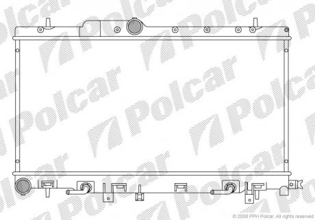 Радіатори охолодження Polcar 721208-4 (фото 1)