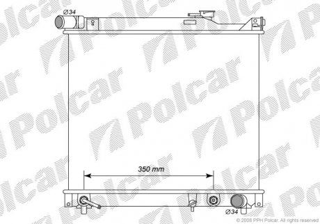 Радиаторы охлаждения Polcar 742408-5