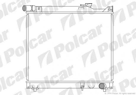 Радіатори охолодження Polcar 742408-8