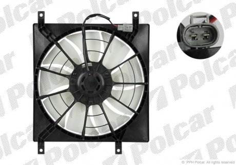 Вентиляторы с корпусом/кронштейном Polcar 743523W2 (фото 1)