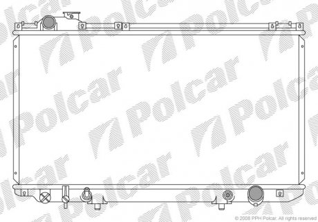 Радиаторы охлаждения Polcar 802008-1
