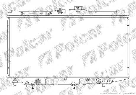 Радиаторы охлаждения Polcar 810908-6