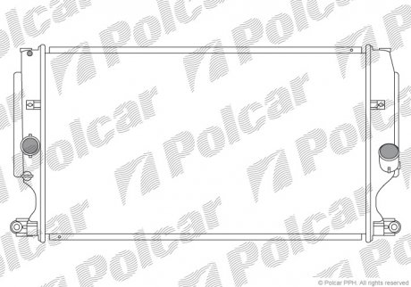 Радиаторы охлаждения Polcar 811608-4