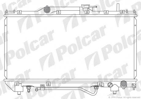 Радиаторы охлаждения Polcar 812208-4