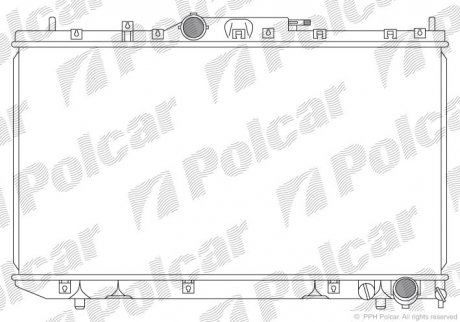 Радиаторы охлаждения Polcar 812408-4
