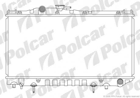 Радіатори охолодження Polcar 813908-2