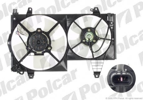 Вентиляторы с корпусом/кронштейном Polcar 904023W3