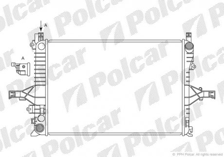 Радіатори охолодження Polcar 908008-1