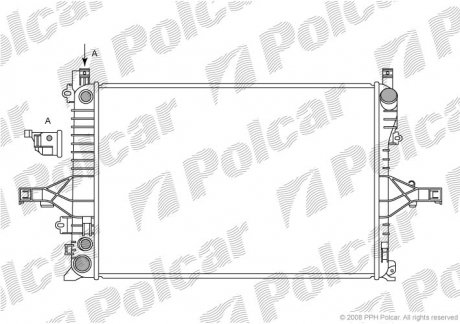Радіатори охолодження Polcar 908008-2