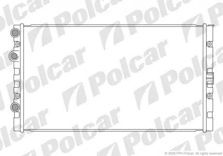 Радіатори охолодження Polcar 952408-3