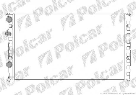 Радіатори охолодження Polcar 952408A4