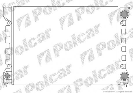 Радиаторы охлаждения Polcar 953408A2