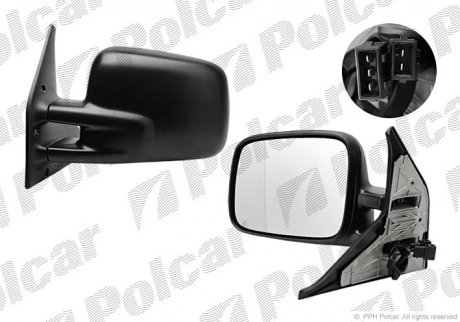 Зеркало внешнее Polcar 9566514M (фото 1)