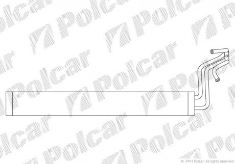 Радиаторы масла Polcar 9580L85X (фото 1)