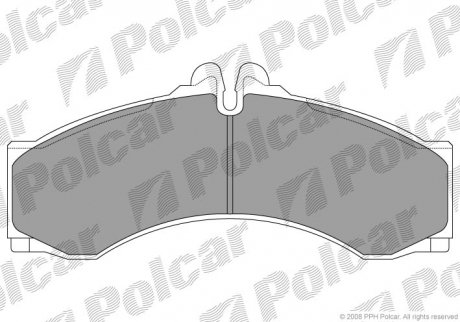 Тормозные колодки Polcar S70-2022 (фото 1)