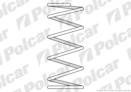 Пружина Polcar ST347559 (фото 1)