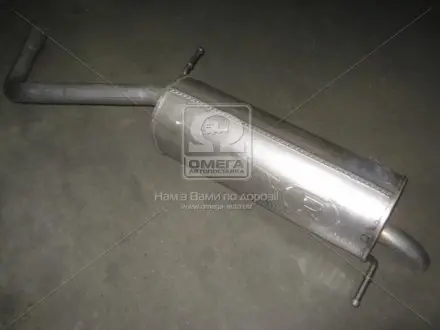 Глушник задн. SEAT IBIZA 1.4, SKODA FABIA 1.4, VW POLO 1.4 HATCHBACK POLMOSTROW 24.35