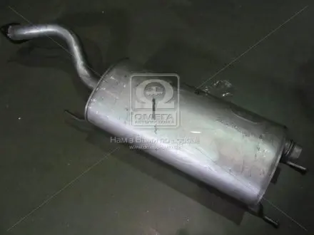 Глушитель алюм. сталь, средн. часть Toyota Land Cruiser 4.2 Turbo Diesel 06- POLMOSTROW 26.296