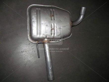 Глушитель алюм. сталь, средн. часть VW Passat 1.8 16V/1.8 GT16V 88-93 POLMOSTROW 30.129 (фото 1)