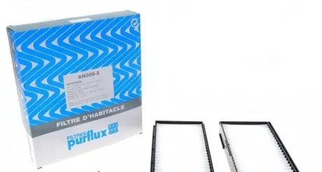 Фильтр салона Mitsubishi Colt IV/V/L200-07 Purflux AH355-2