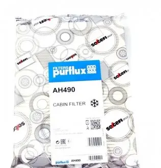 Фильтр салона Hyundai Santa Fe 2.0-2.2CRDI/2.4 09-12 Purflux AH490