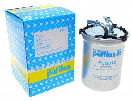 Фильтр Топливный Fabia/Roomster/Polo 1.2 TDI 09- Purflux FCS812 (фото 1)