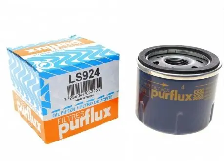 Фільтр оливи Doblo 1.2/1.4i 03>/Kangoo 1.2i 97>05.00 Purflux LS924