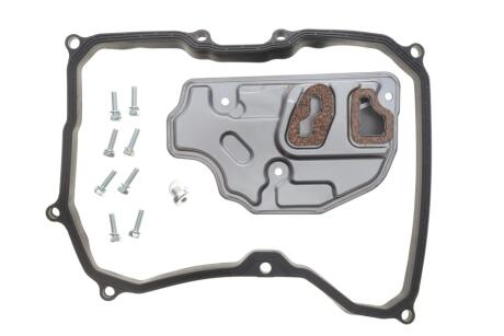 Фильтр АКПП Skoda Fabia/Octavia II/Roomster/VW Golf/Polo 1.4-2.0 TDI 04- (с прокладкой) (6 ступеней) Purflux TEK004