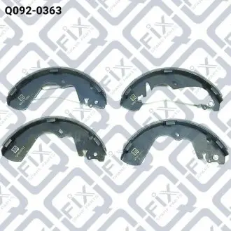 Тормозные колодки задние Q-fix Q0920363