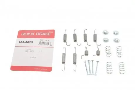 Монтажний комплект колодки QUICK BRAKE 105-0025