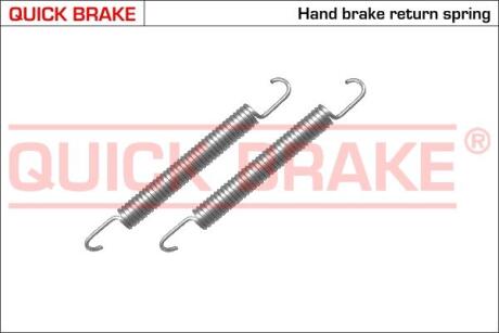 Комплект для монтажу гальмівних колодок QUICK BRAKE 1050480