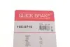 Комплект пружинок ручниковых колодок Opel Astra F/Ford Escort II 1.2-2.0 75-01 (Opel) QUICK BRAKE 105-0710 (фото 9)
