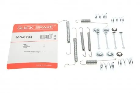 Монтажний комплект колодки QUICK BRAKE 105-0744