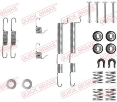 Комплект для монтажу гальмівних колодок QUICK BRAKE 1050765