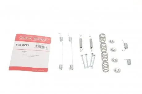 Комплект пружинок колодок ручника Renault Kangoo 97- (203,2x38,5) Lucas QUICK BRAKE 105-0777