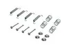 Комплект пружинок колодок ручника Opel Omega B/Vectra A 89- (Ate) QUICK BRAKE 105-0791 (фото 1)