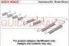 Комплект пружинок колодок ручника Volvo C70/S80/XC90/S60 01-14 QUICK BRAKE 105-0832 (фото 1)