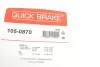 Комплект пружинок колодок ручника Nissan Patrol/Toyota Land Cruiser -98 QUICK BRAKE 105-0870 (фото 15)