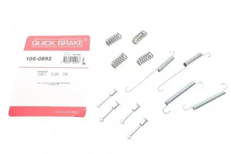 Монтажний комплект колодки QUICK BRAKE 1050892