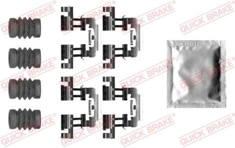 Монтажний компл.,гальм.колодки QUICK BRAKE 1090025