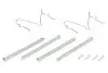 Планка супорта (переднього) прижимна (к-кт) Mitsubishi Pajero 07- QUICK BRAKE 109-0040 (фото 1)