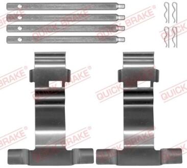 Монтажний компл.,гальм.колодки QUICK BRAKE 1090043