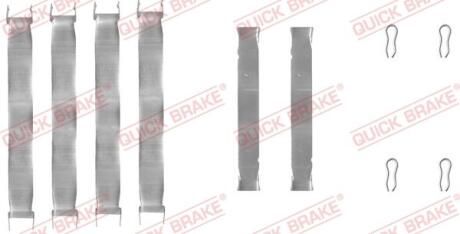 Монтажний комплект гальмівних колодок QUICK BRAKE 1090937